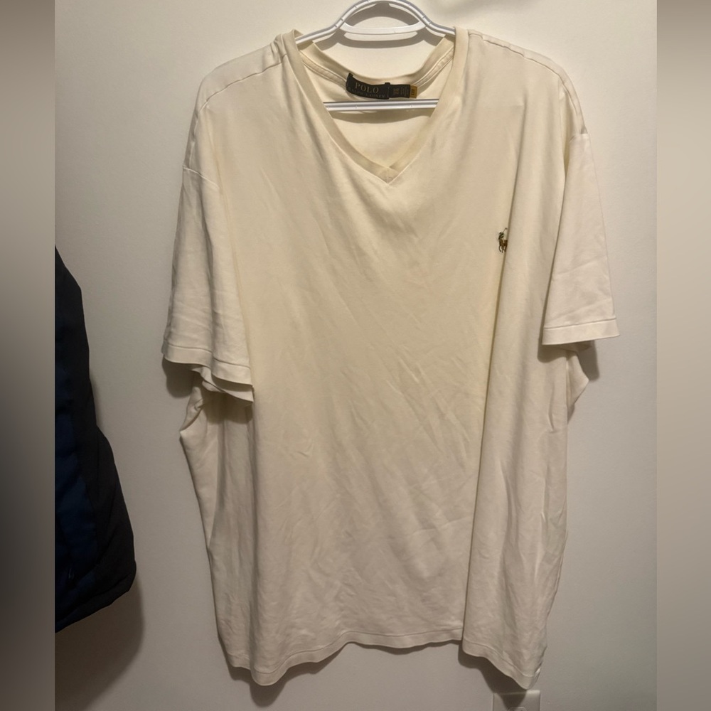 Polo Ralph Lauren 3XB white tshirt
